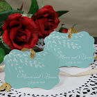 Personalized Leaves Of Love Wedding Favor Ornament
